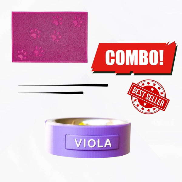 Kit Starter — Ciotola Kiki + Tappetino Koko